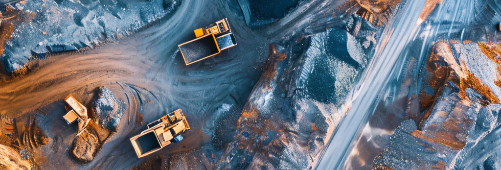 Quarry from above
